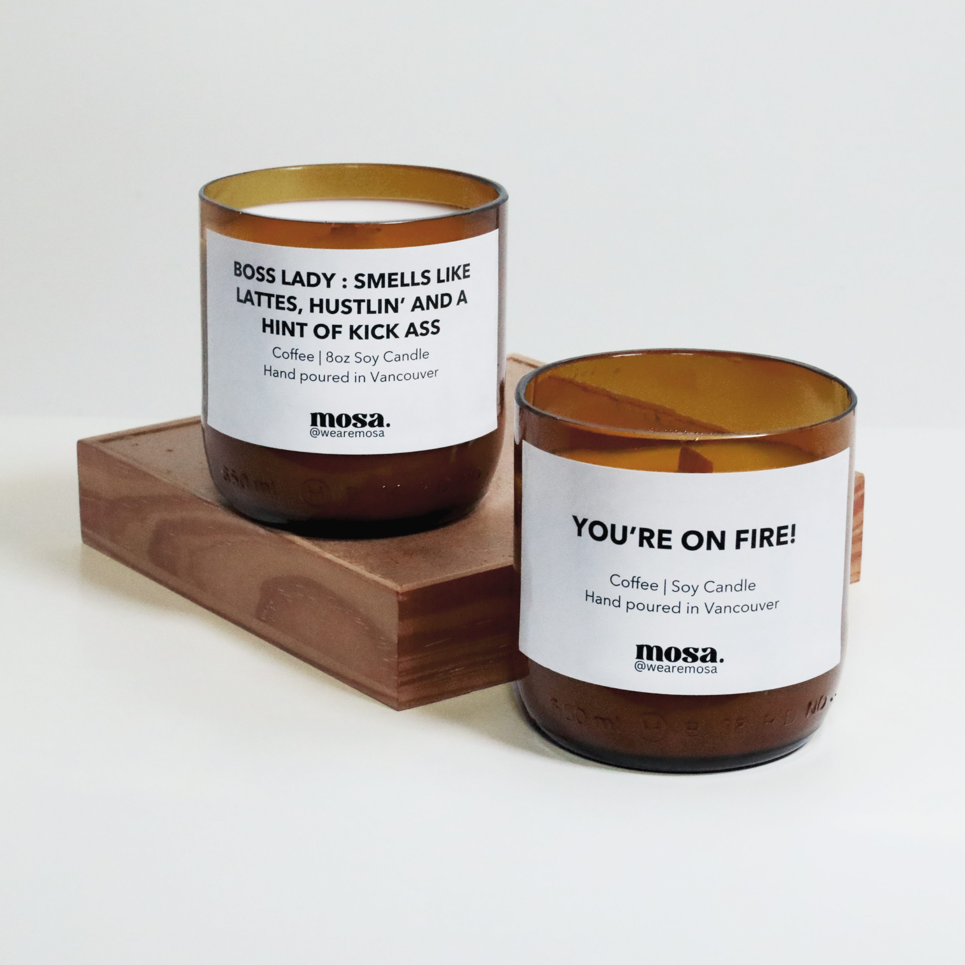 Boss Lady - Coffee Scented Soy Candle