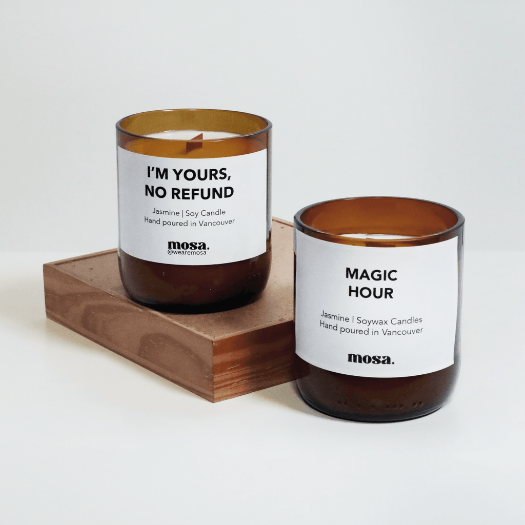 Magic Hour - Jasmine Essential Oil Scented Soy Candle