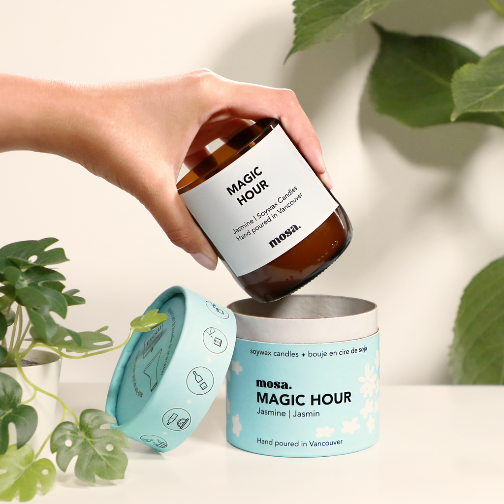 Magic Hour - Jasmine Essential Oil Scented Soy Candle
