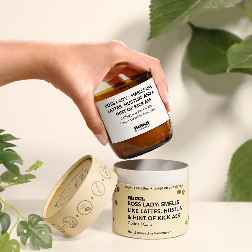 Boss Lady - Coffee Scented Soy Candle