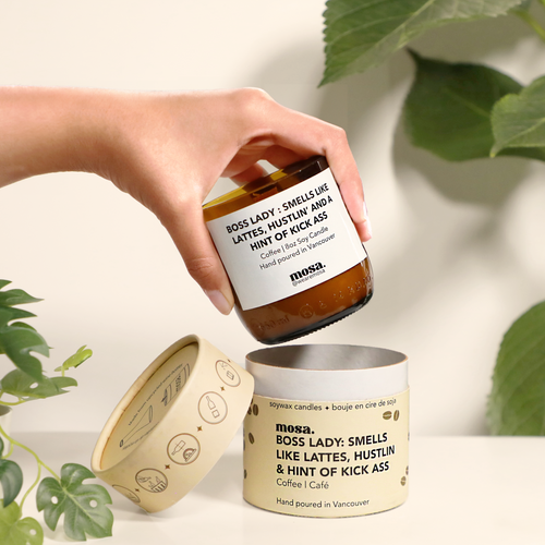 Boss Lady - Coffee Scented Soy Candle
